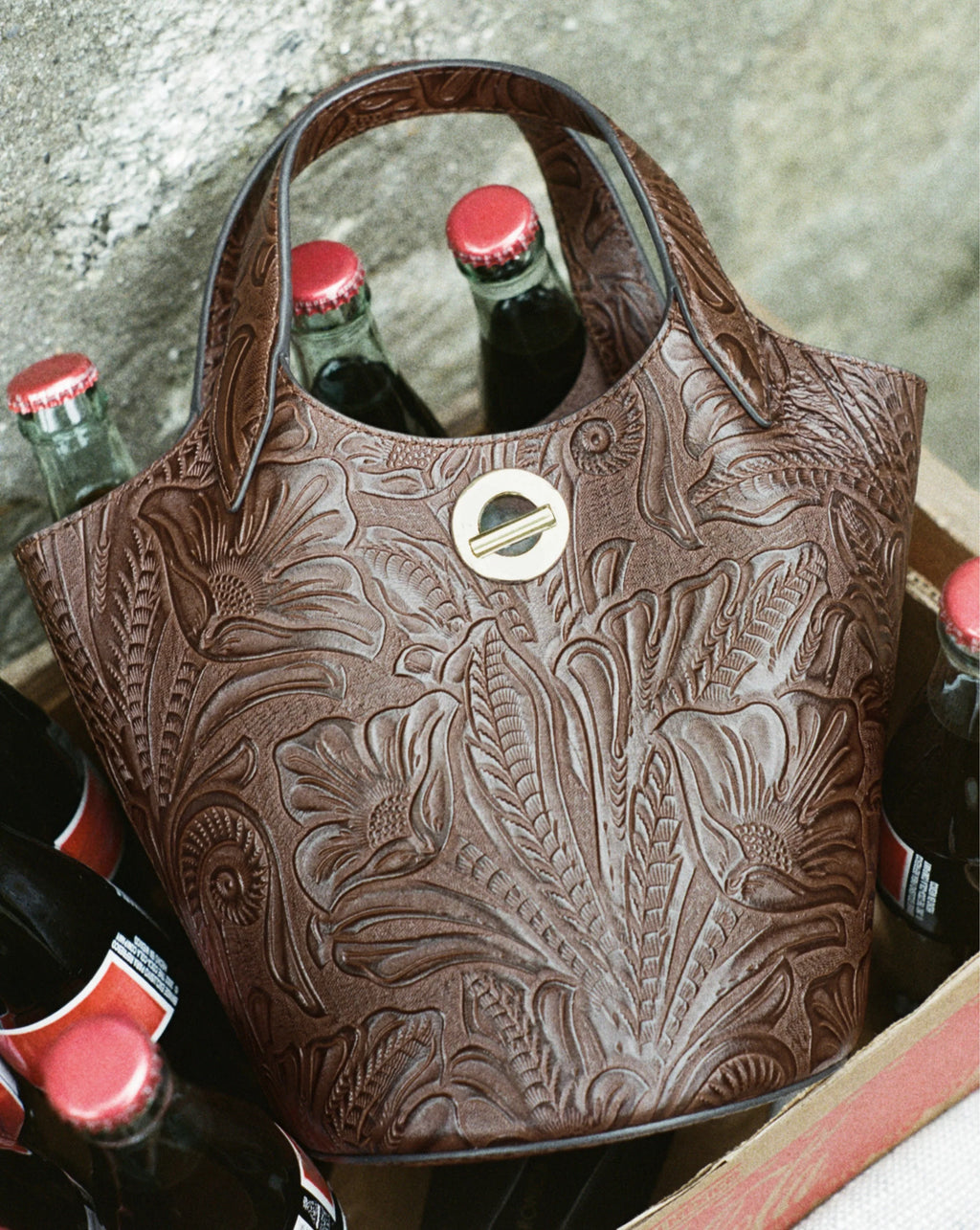 Embossed Anchor Bag