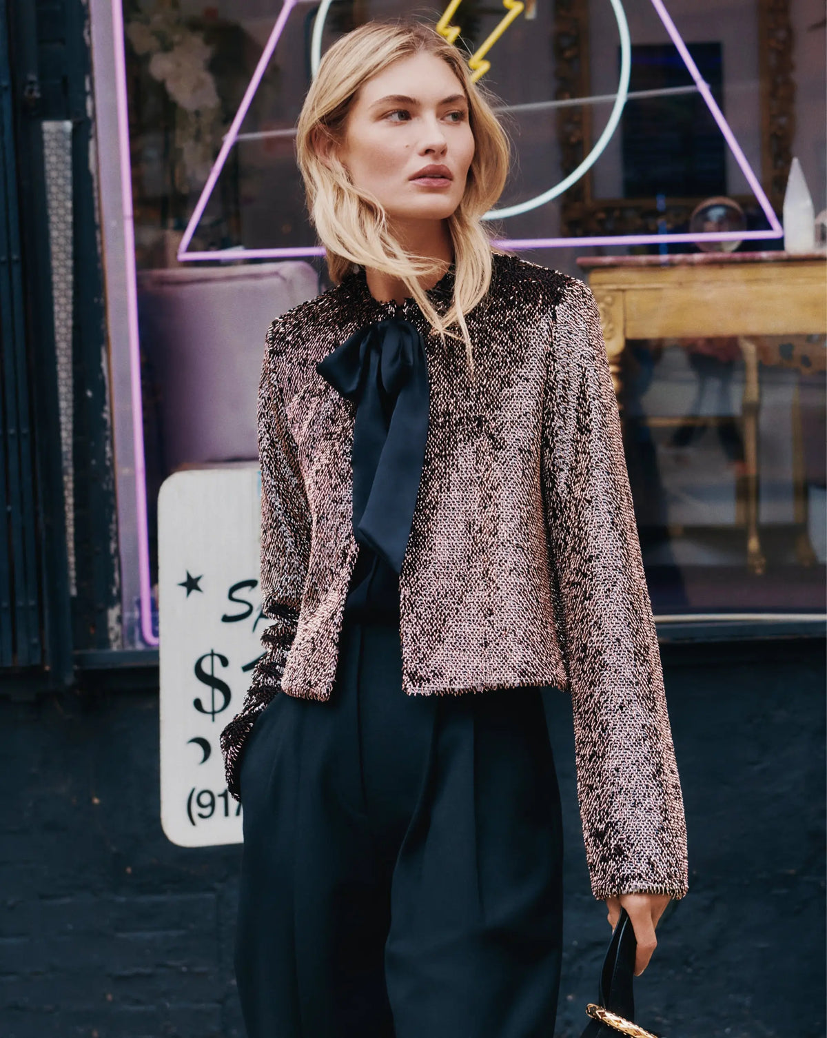 Bancroff Sequin Jacket