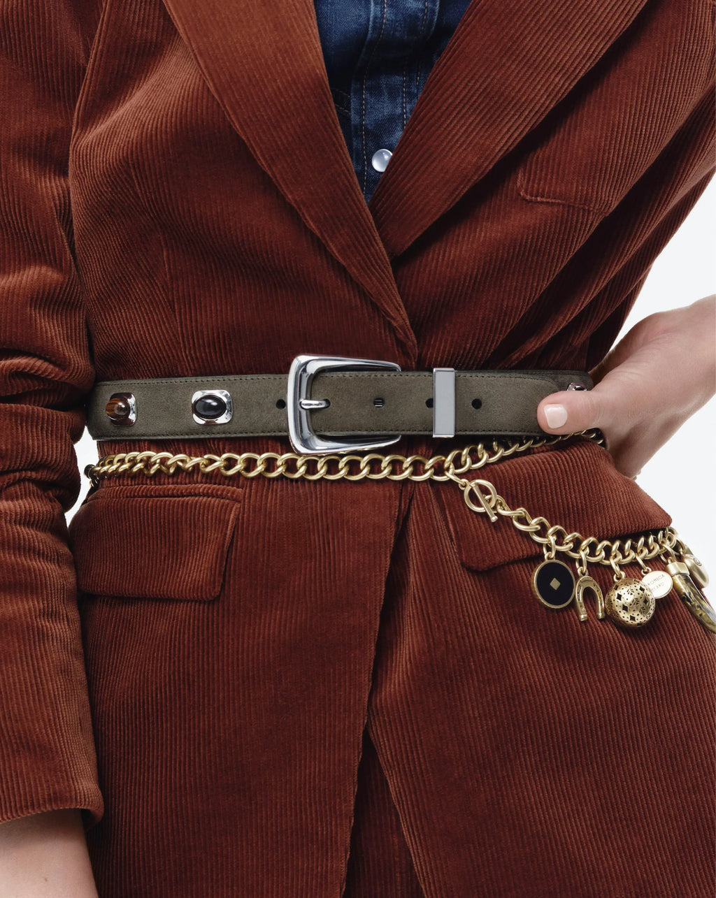 Embellished Arch Belt