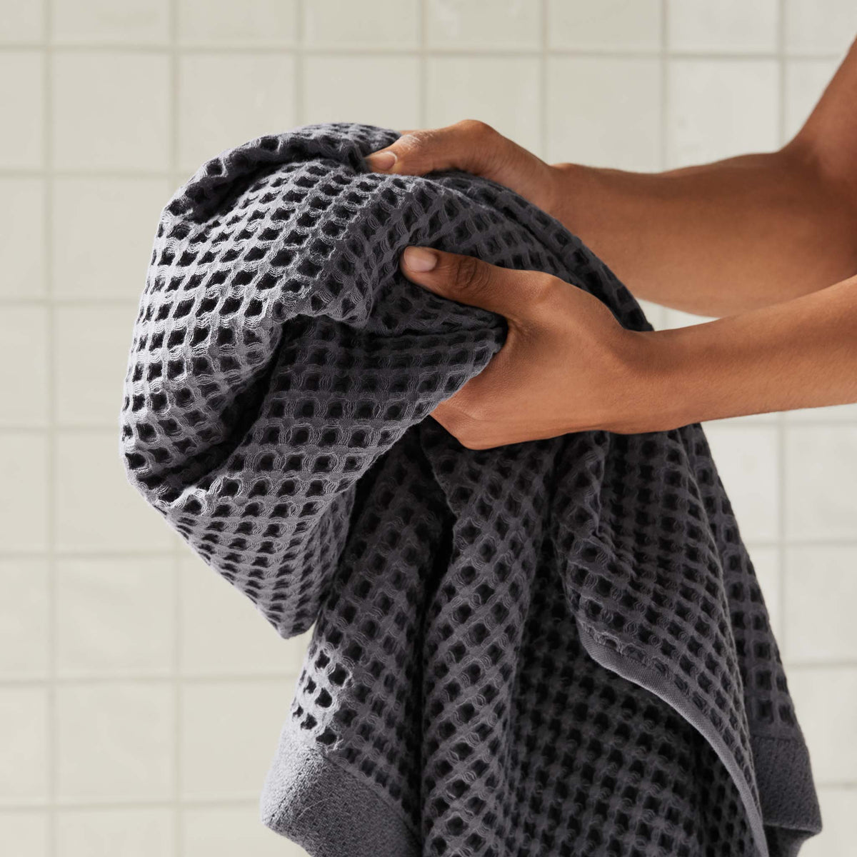 Dreamweave Waffle Bath Towels Set of 2 - Last Call