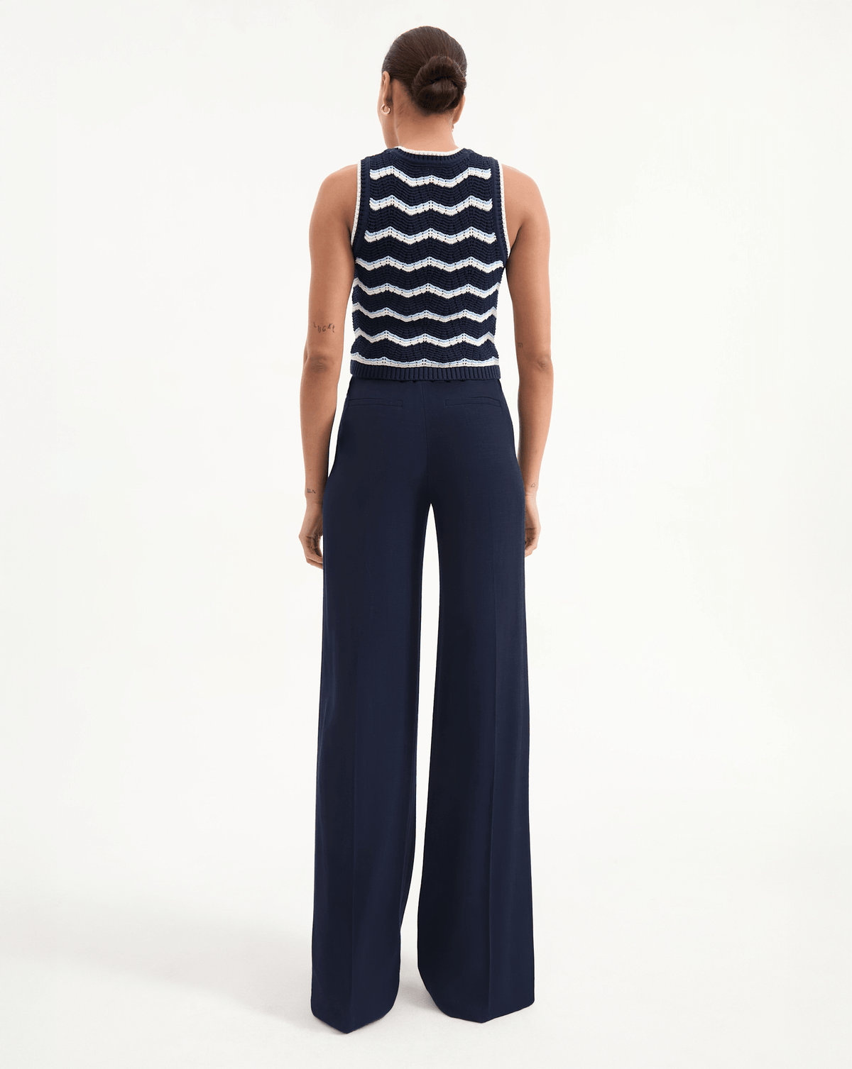 Jerrel Cropped Knit Tank Top