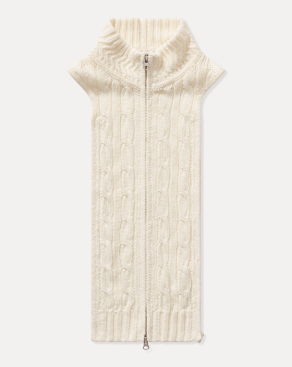 Radia Silk-Linen Dickey