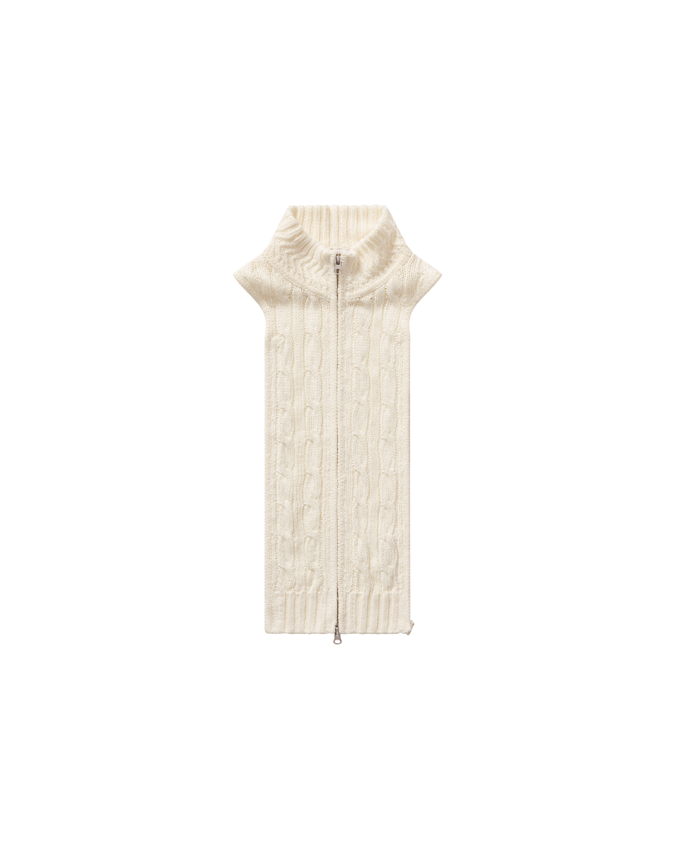 Radia Silk-Linen Dickey