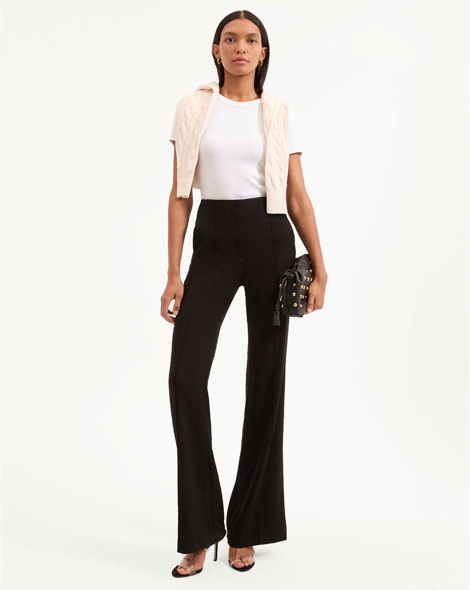 Komi Stretch-Linen Pant