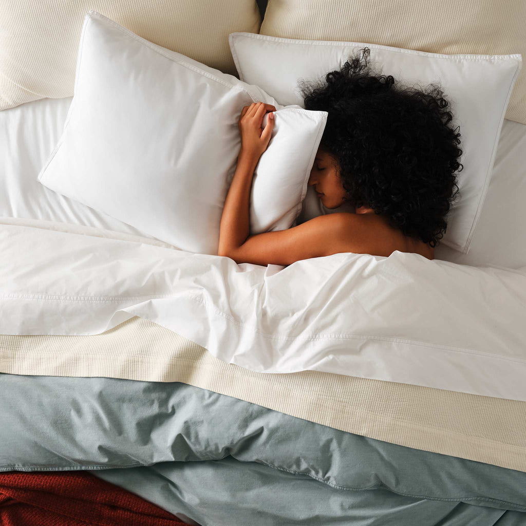 Washed Classic Percale Duvet Set Bundle