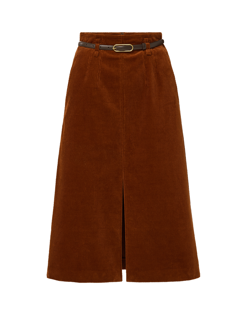 Alexie Corduroy Midi Skirt