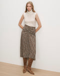 Limani Floral Midi Skirt