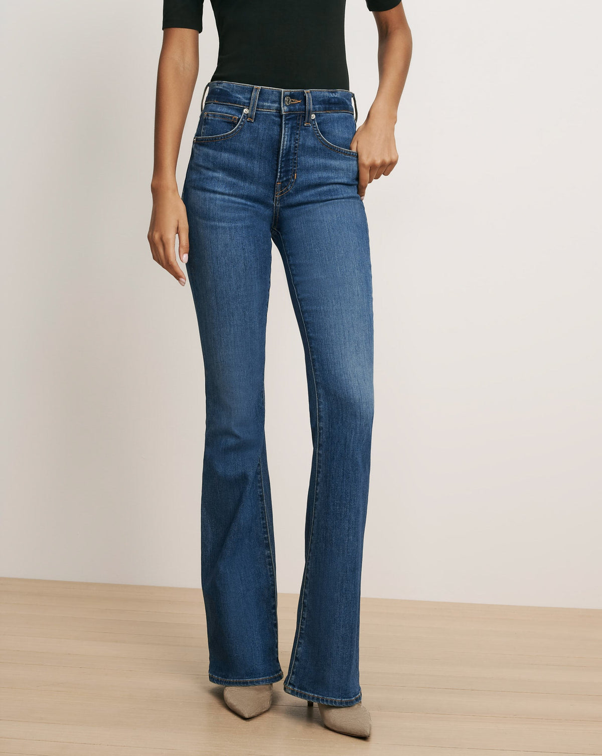 Beverly Skinny-Flare Jean