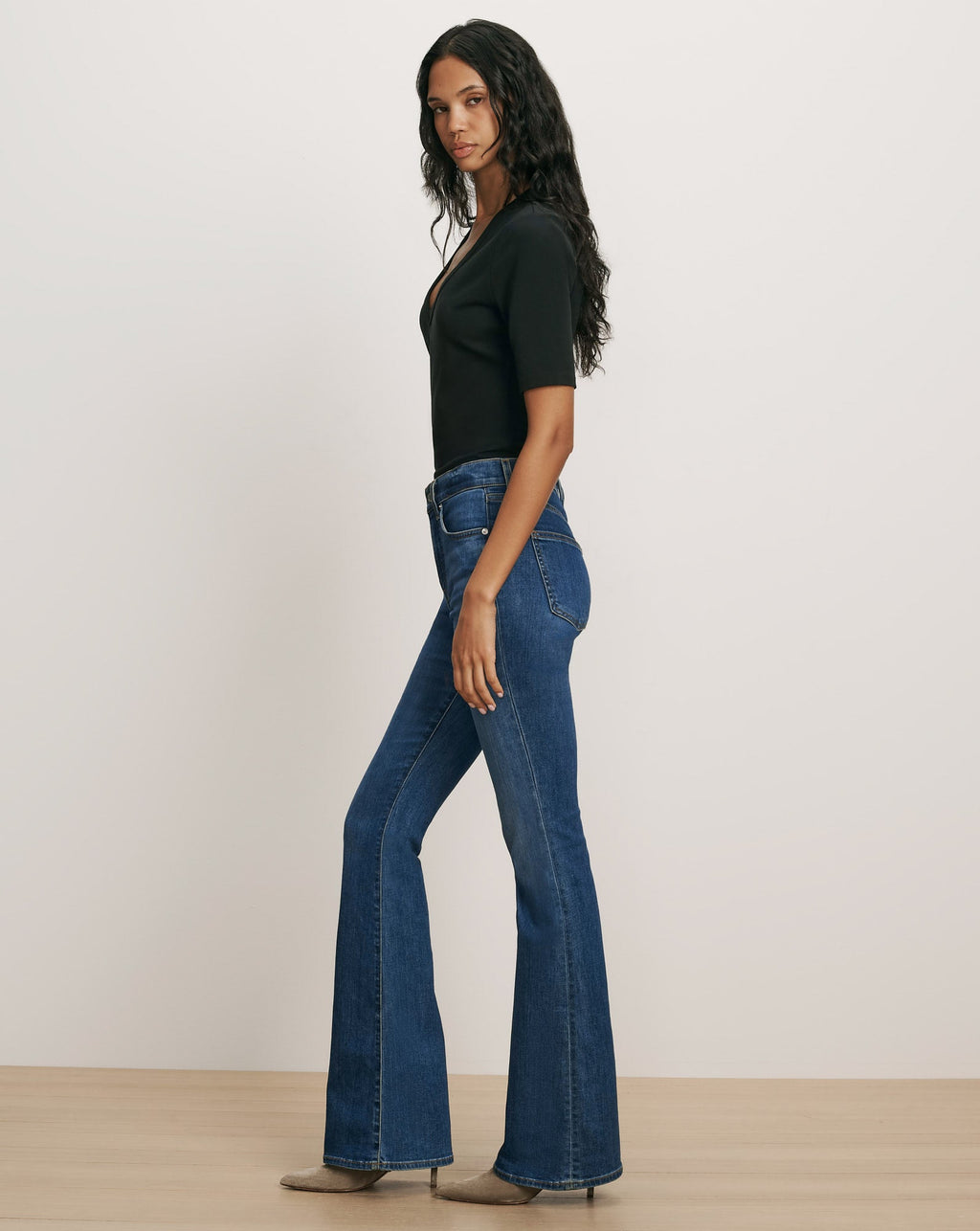 Beverly Skinny-Flare Jean