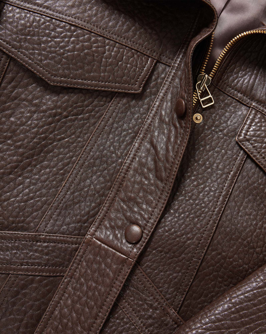 Silversmith Leather Dickey Jacket