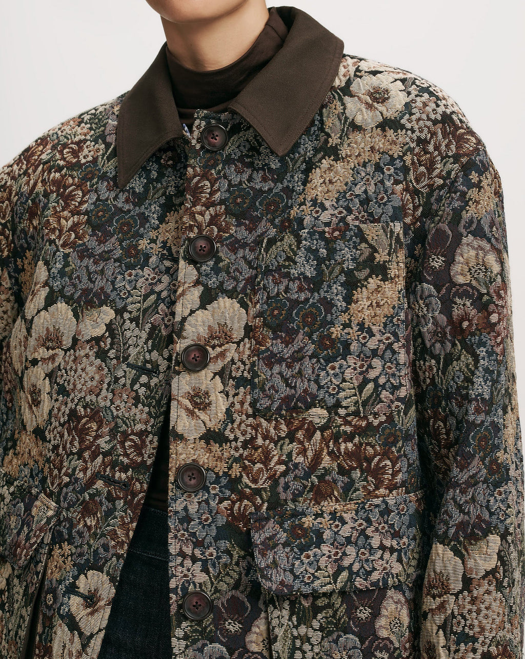 Blake Brocade Coat