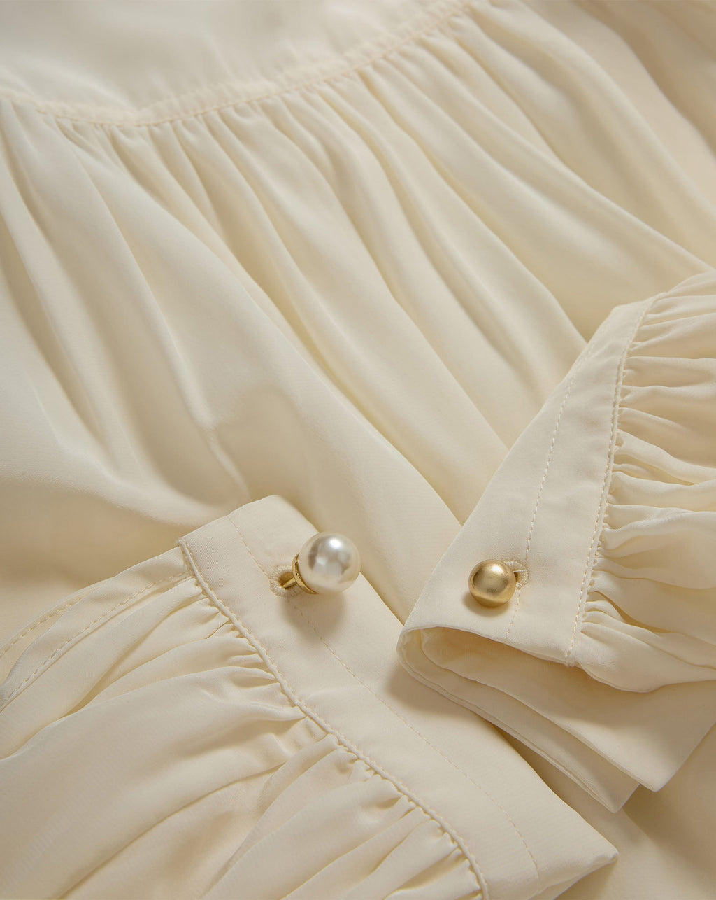 Brooks Mock-Neck Blouse