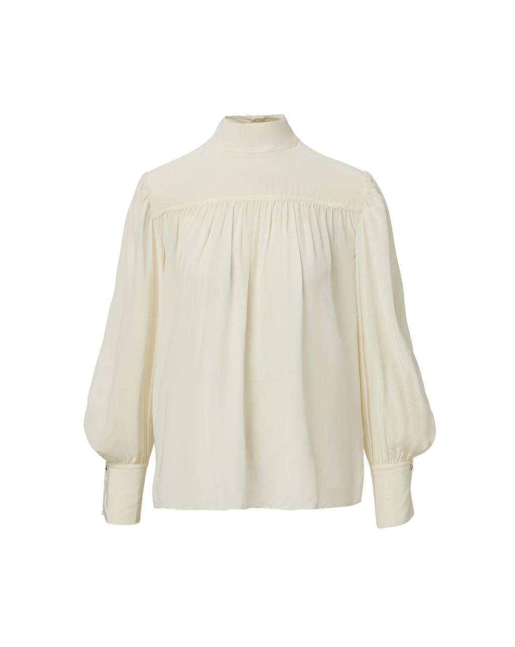 Brooks Mock-Neck Blouse