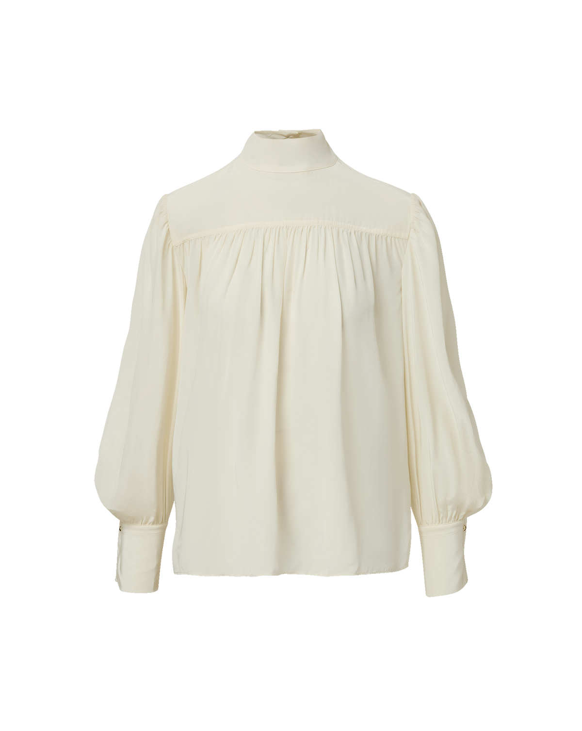 Brooks Mock-Neck Blouse