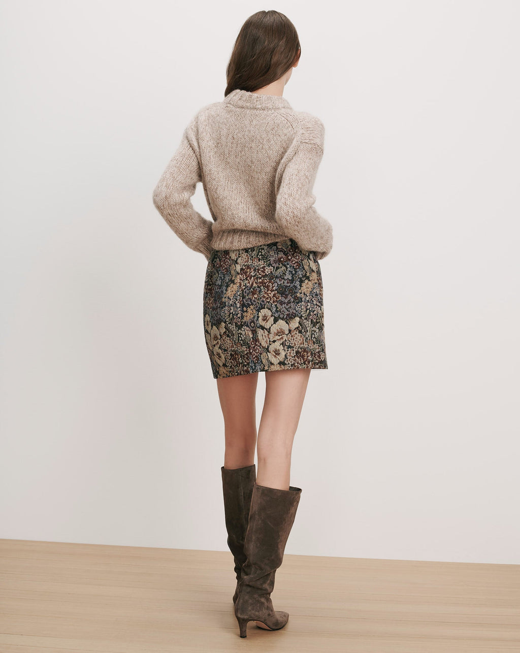 Ohemia Brocade Mini Skirt