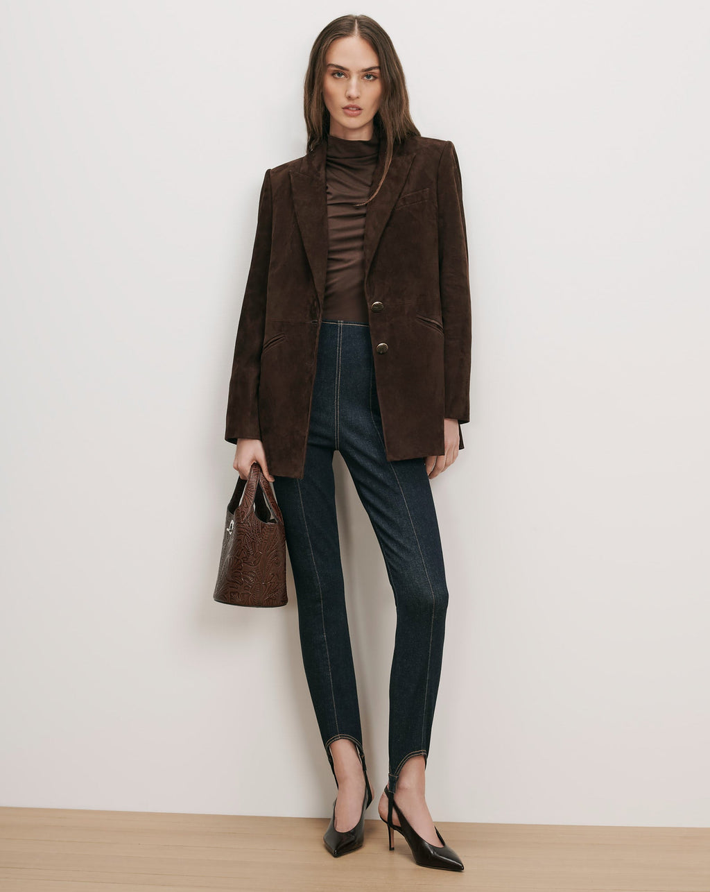 Maci Suede Dickey Jacket