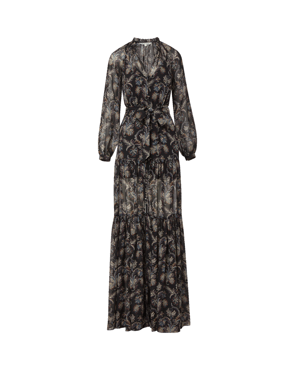 Isra Silk Maxi Dress