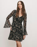 Adrienne Silk Mini Dress