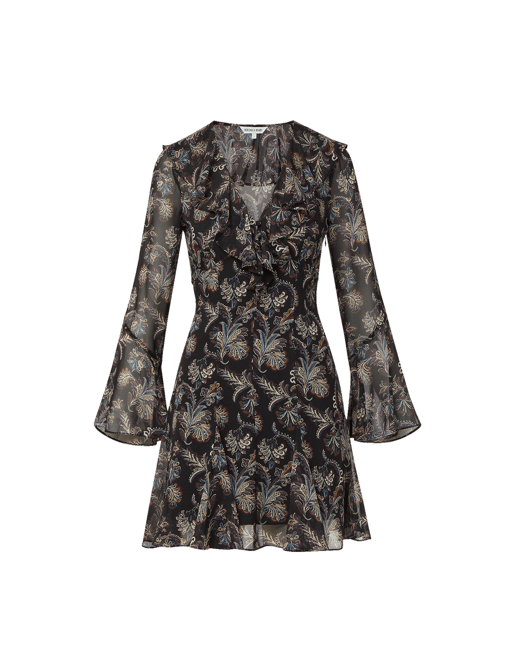 Adrienne Silk Mini Dress