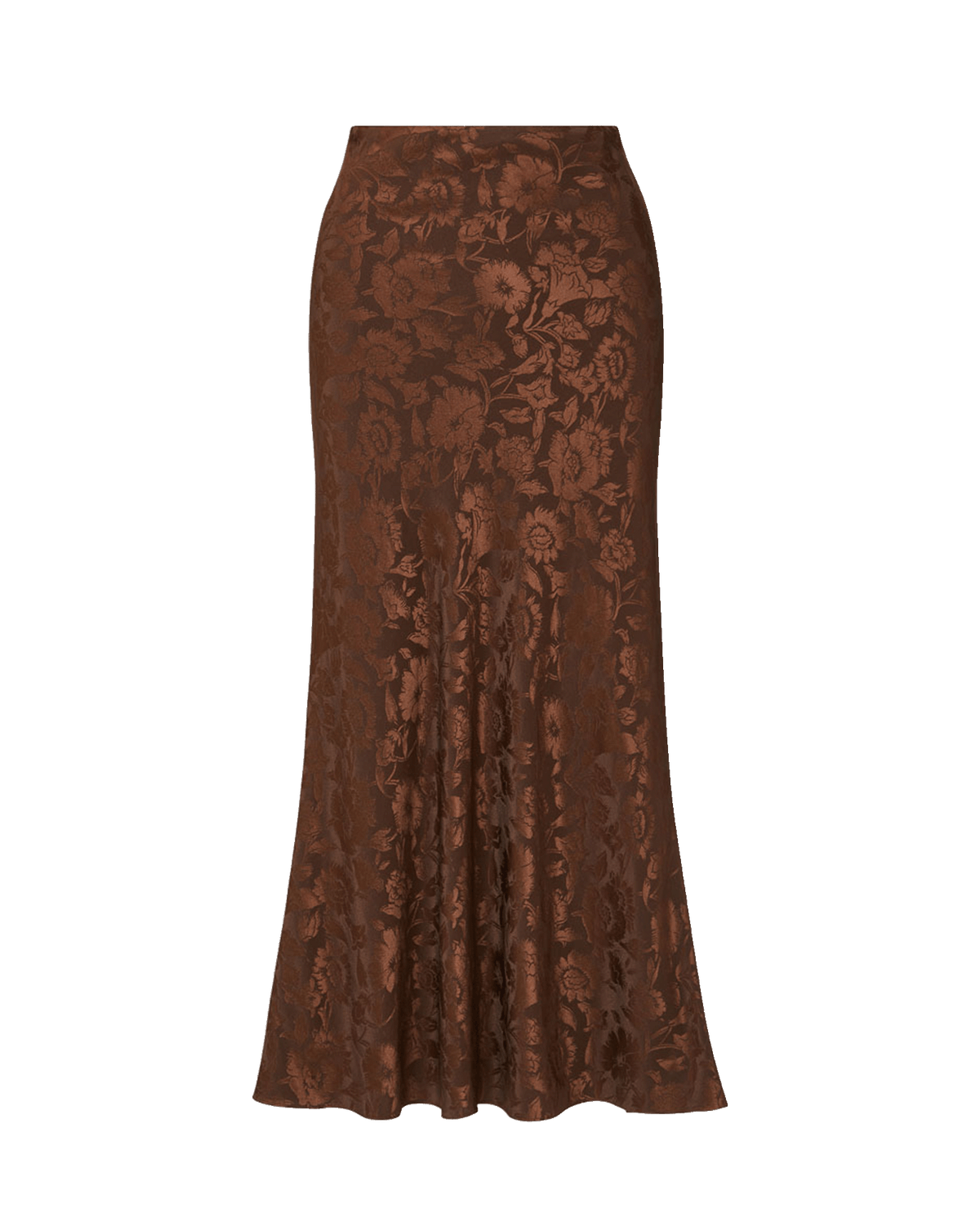 Clover Floral Midi Skirt
