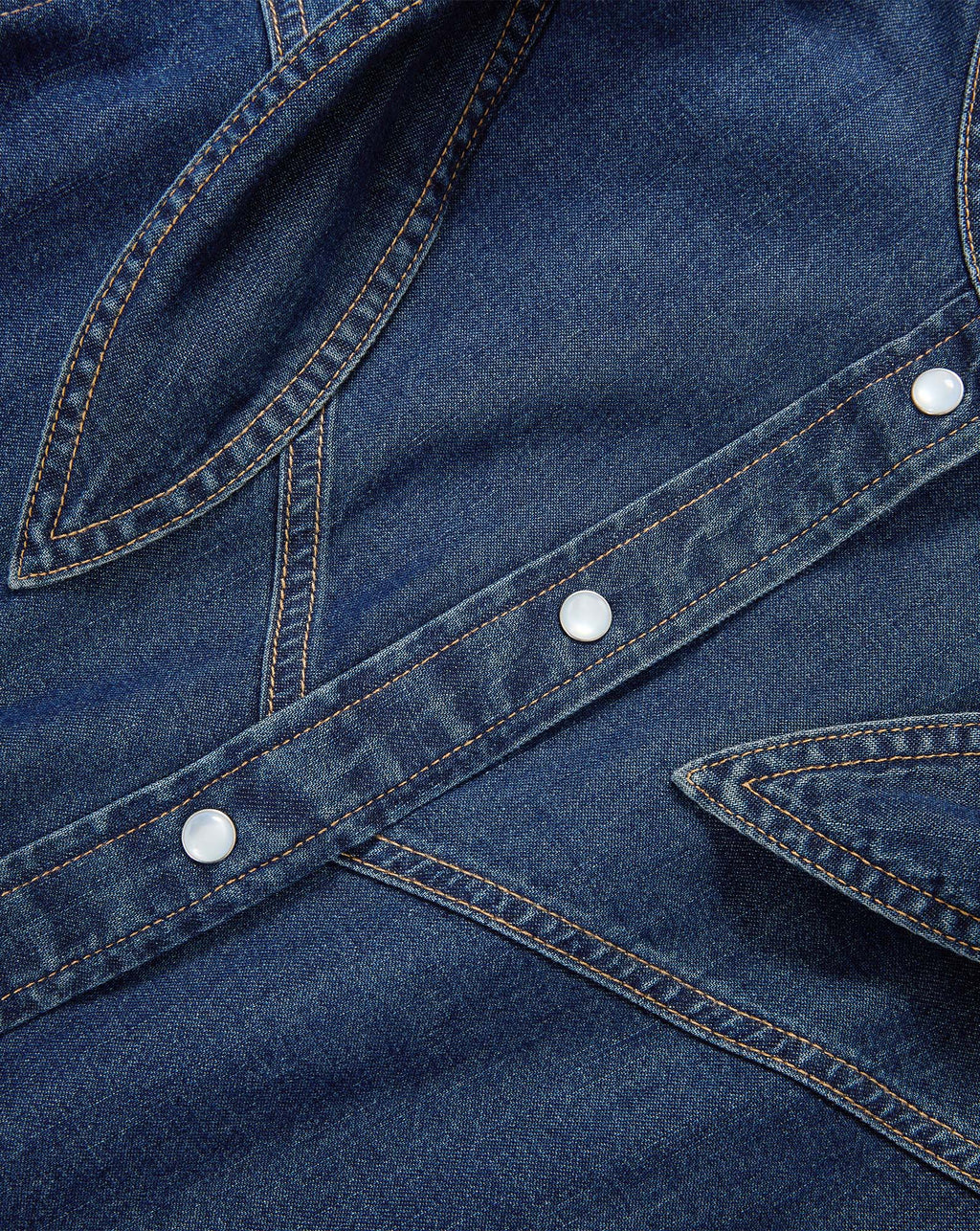Genetta Chambray Button-Down Shirt