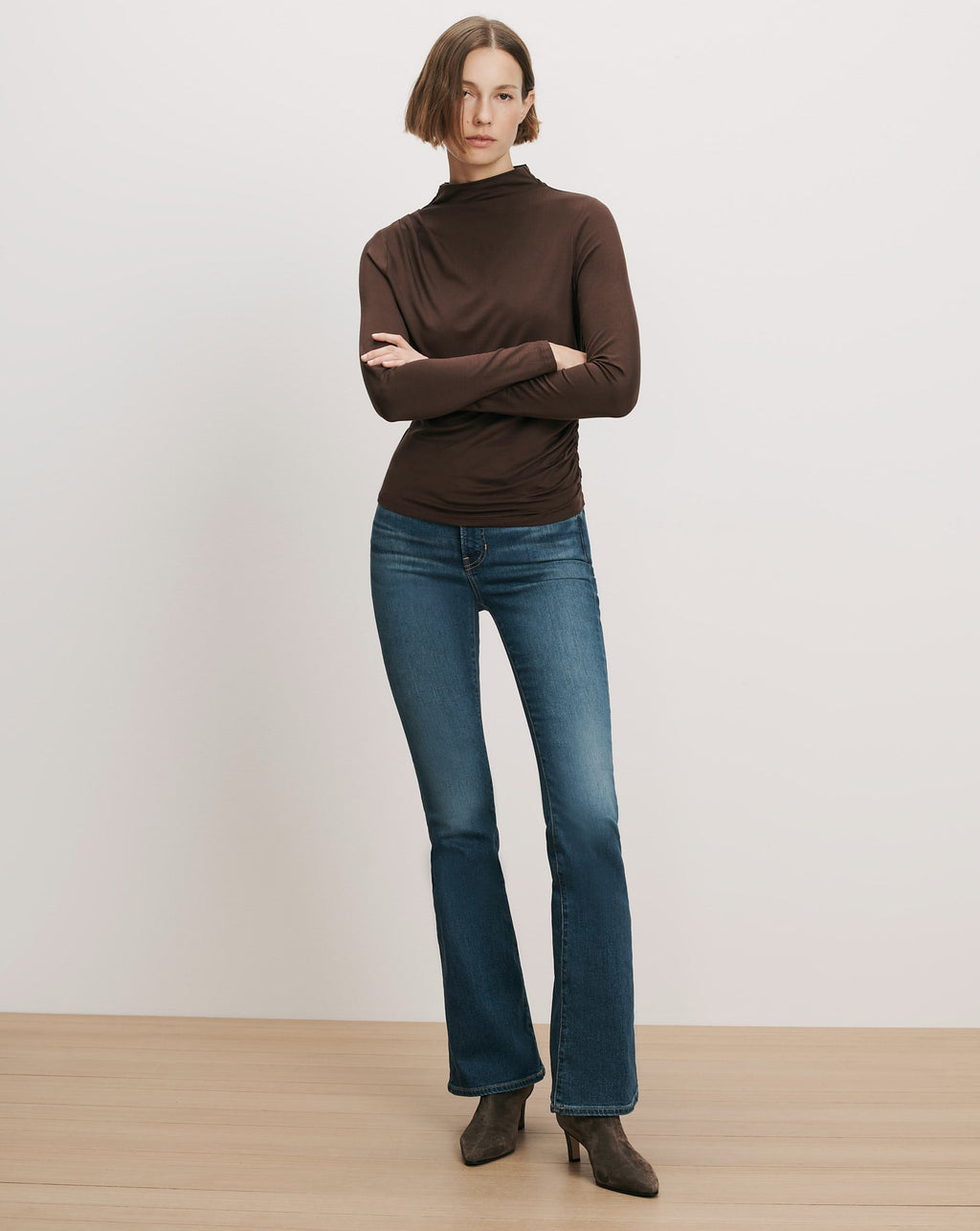 Mylie Mock-Neck Top