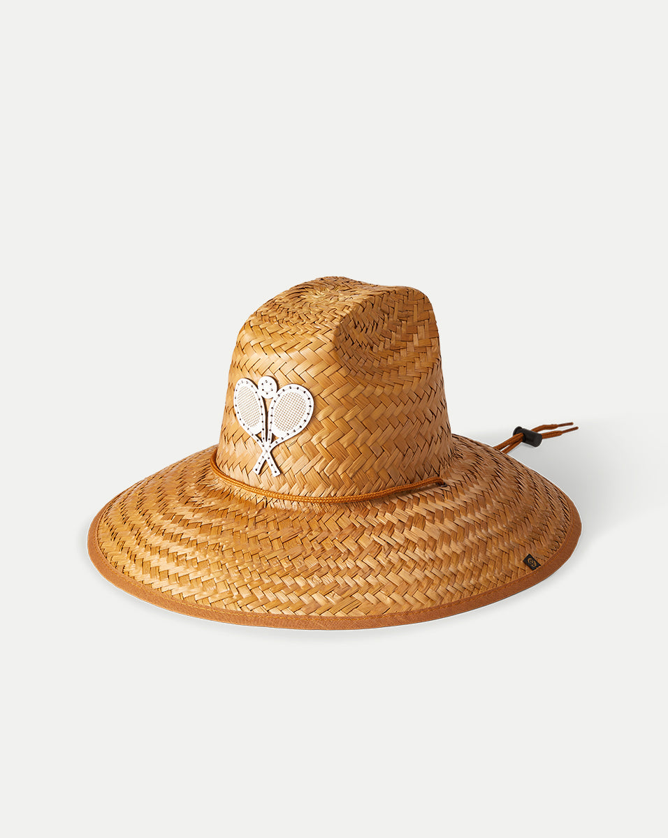 Racquet Straw Hat