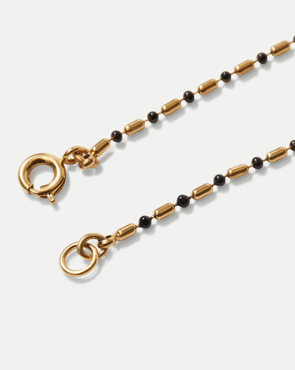 Enamel Bead Chain Anklet