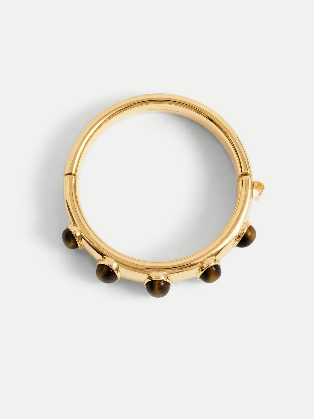 Tiger’s Eye Cabochon Bangle