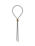 Braided Leather Bolo