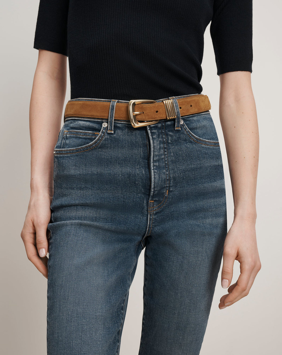 Arch Suede Belt