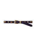 Arch Embellished Suede Belt