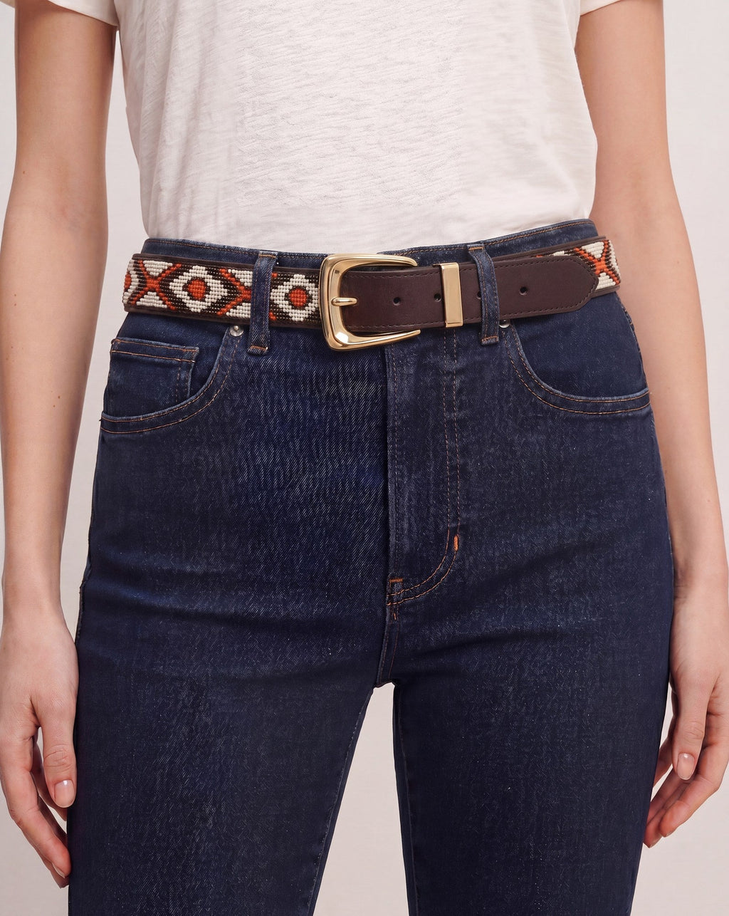 Arch Beaded Belt