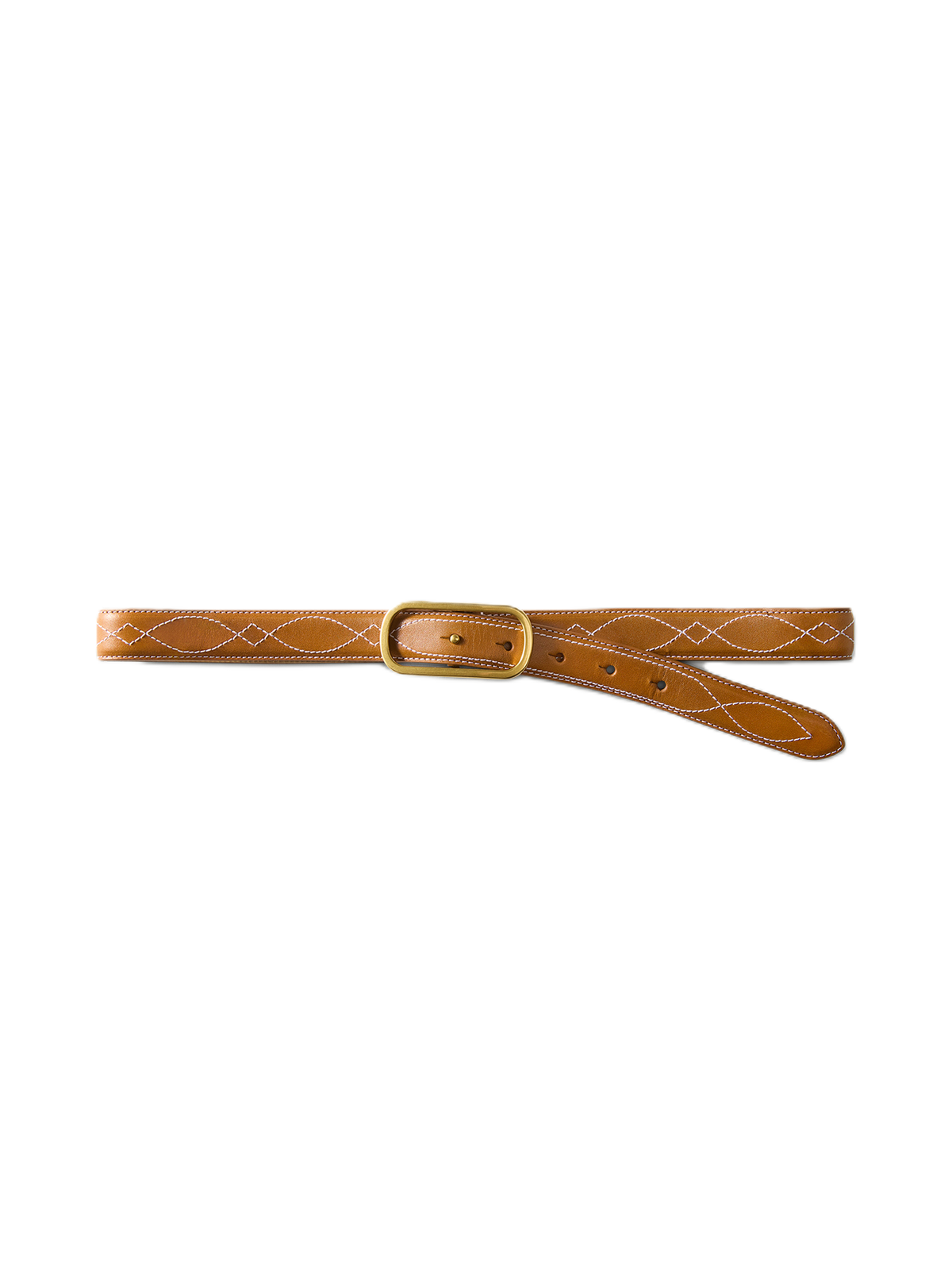 Embroidered Loop Belt