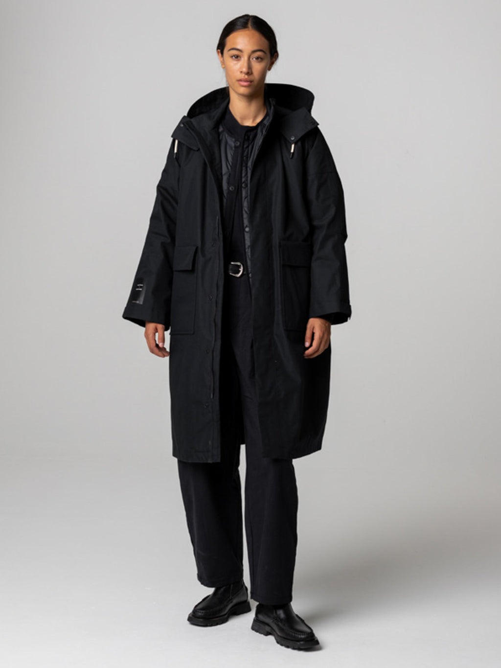 Women's Amy Powney + Finisterre Longline Waterproof Jacket