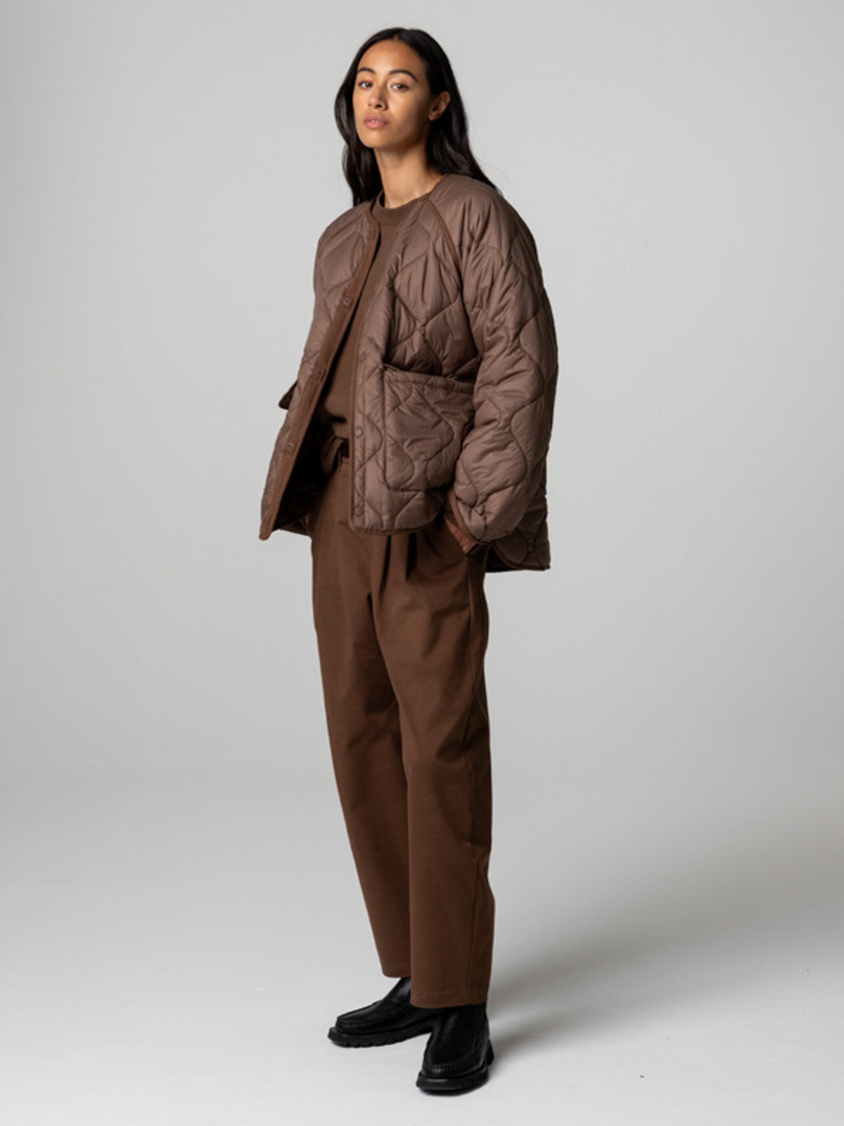 Women's Amy Powney + Finisterre Oversized Quilted Jacket