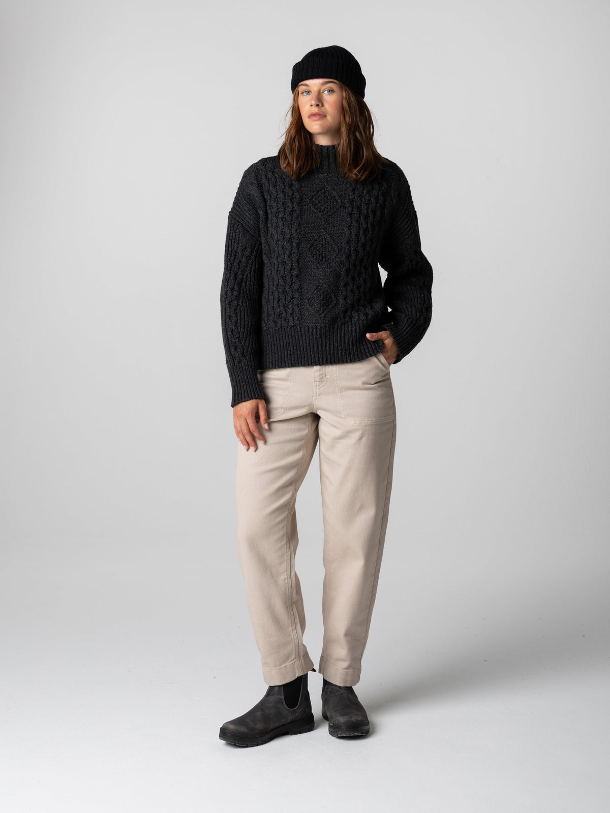 Women's Nova Aran Knit Jumper