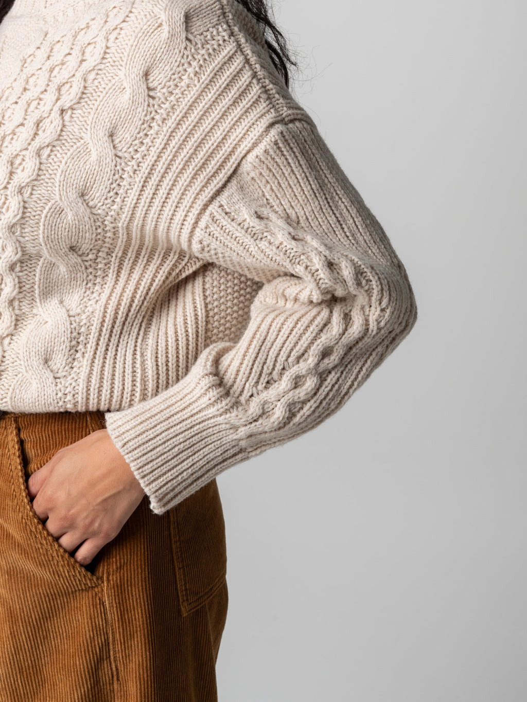 Women's Nova Aran Knit Jumper