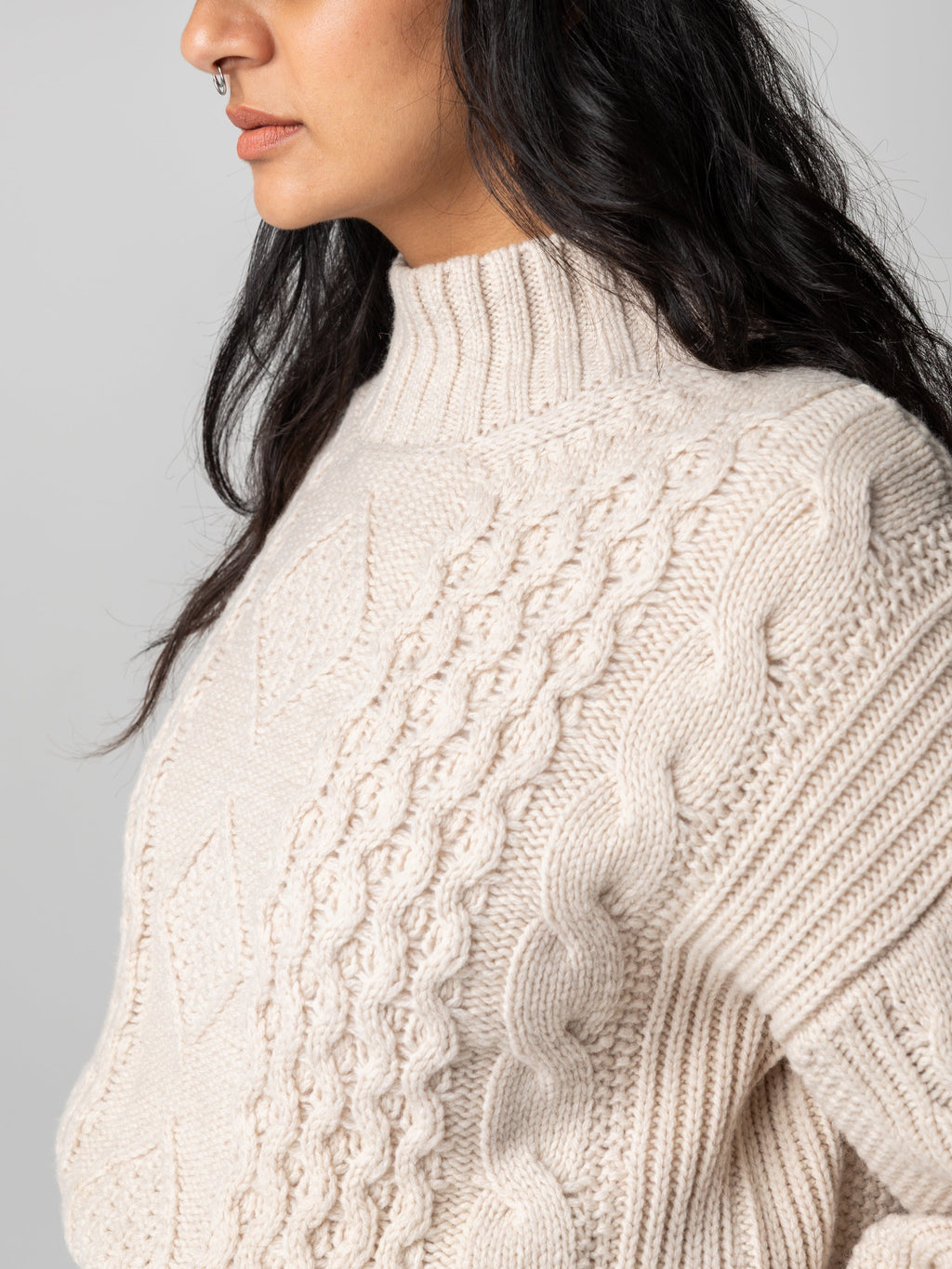 Women's Nova Aran Knit Jumper