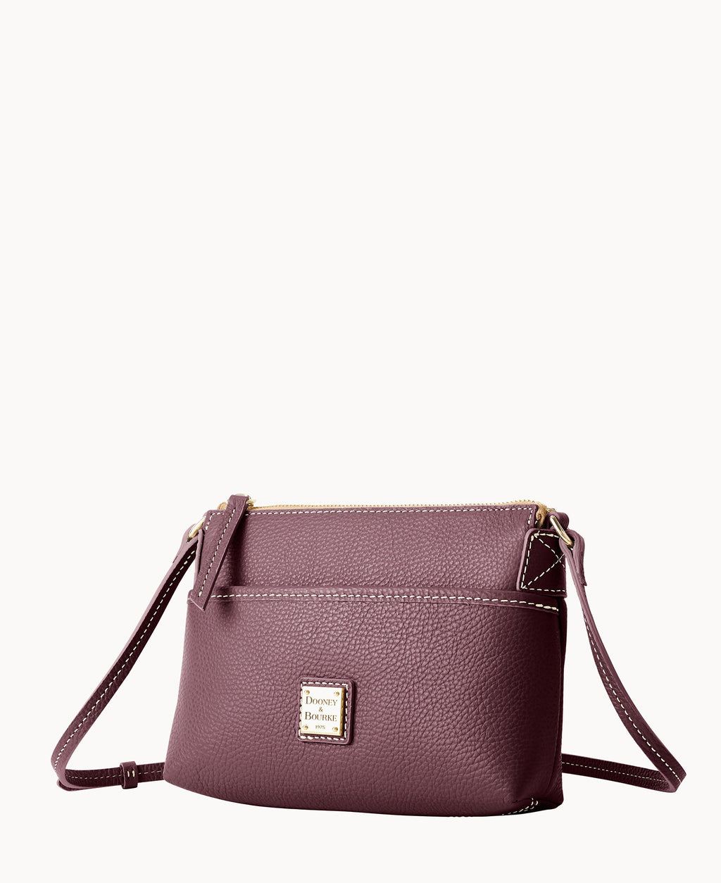 Lucca Leather Ginger Crossbody
