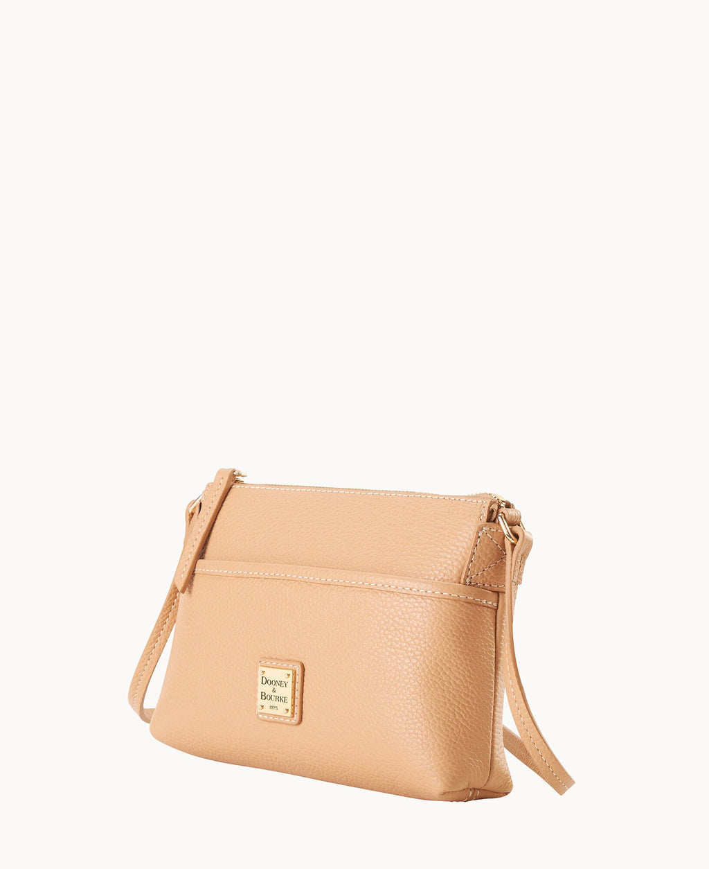 Lucca Leather Ginger Crossbody