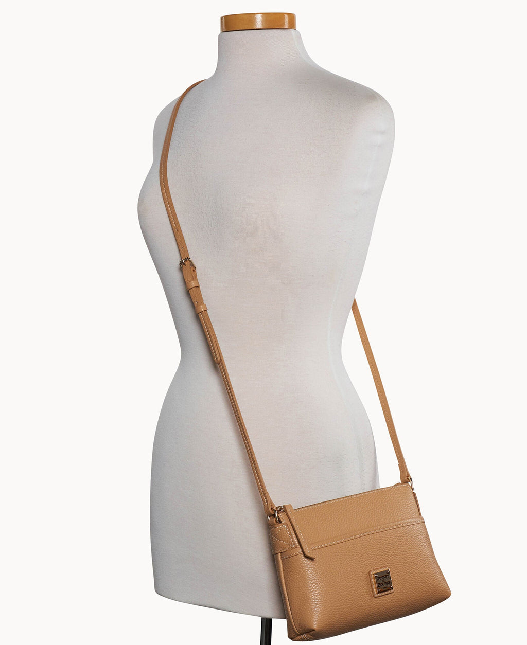 Lucca Leather Ginger Crossbody