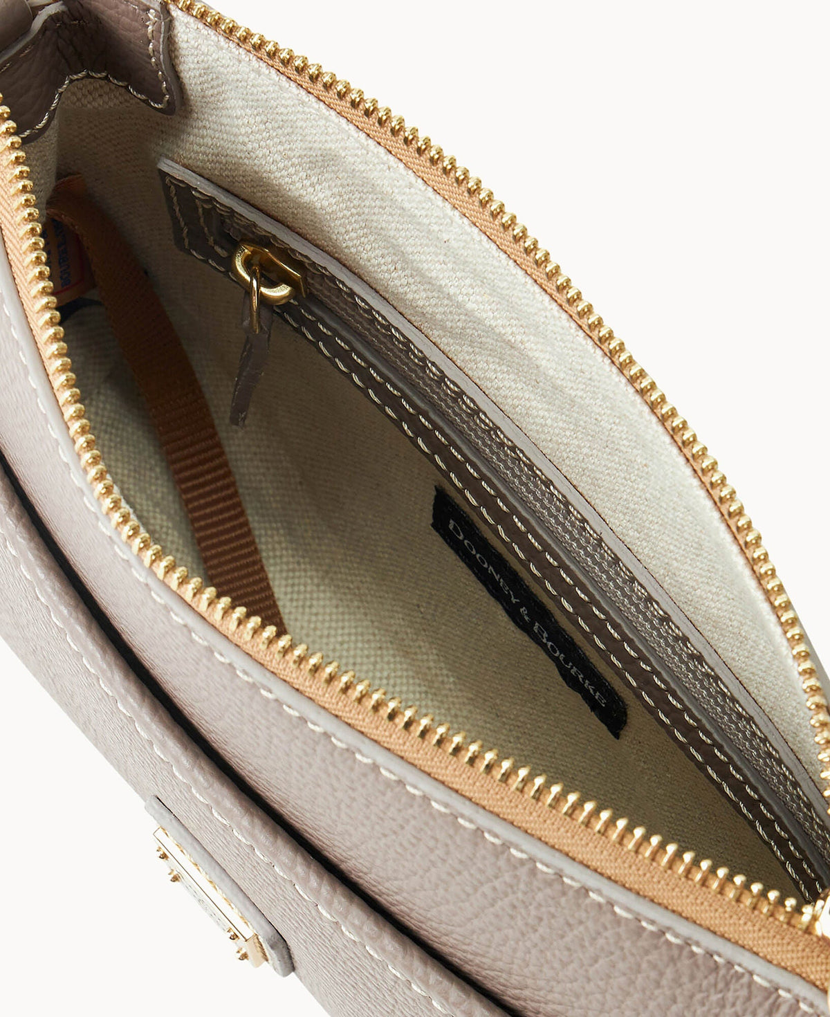 Lucca Leather Ginger Crossbody