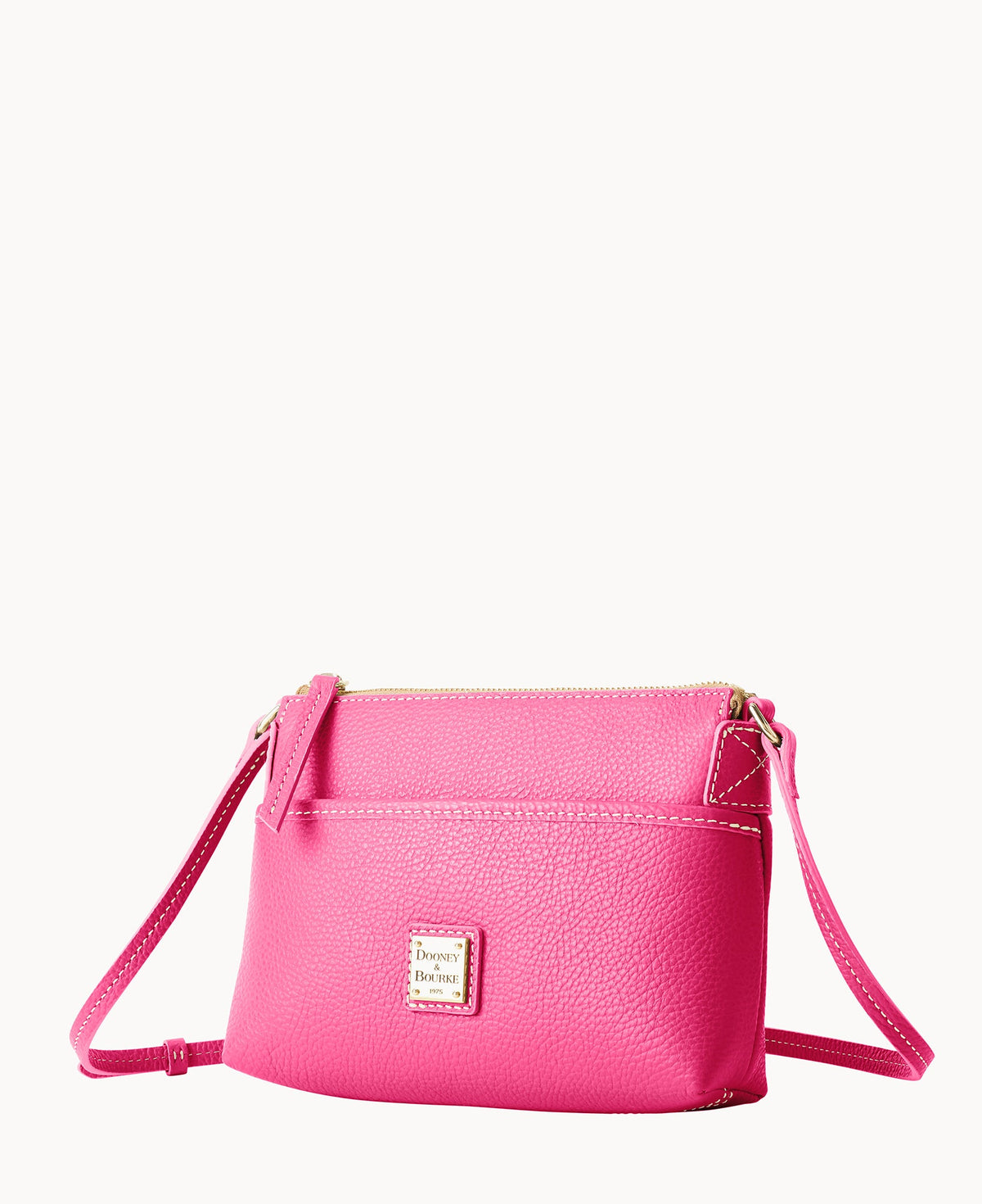 Lucca Leather Ginger Crossbody