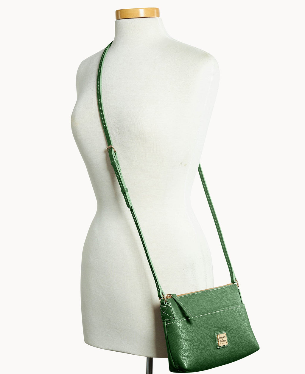 Lucca Leather Ginger Crossbody
