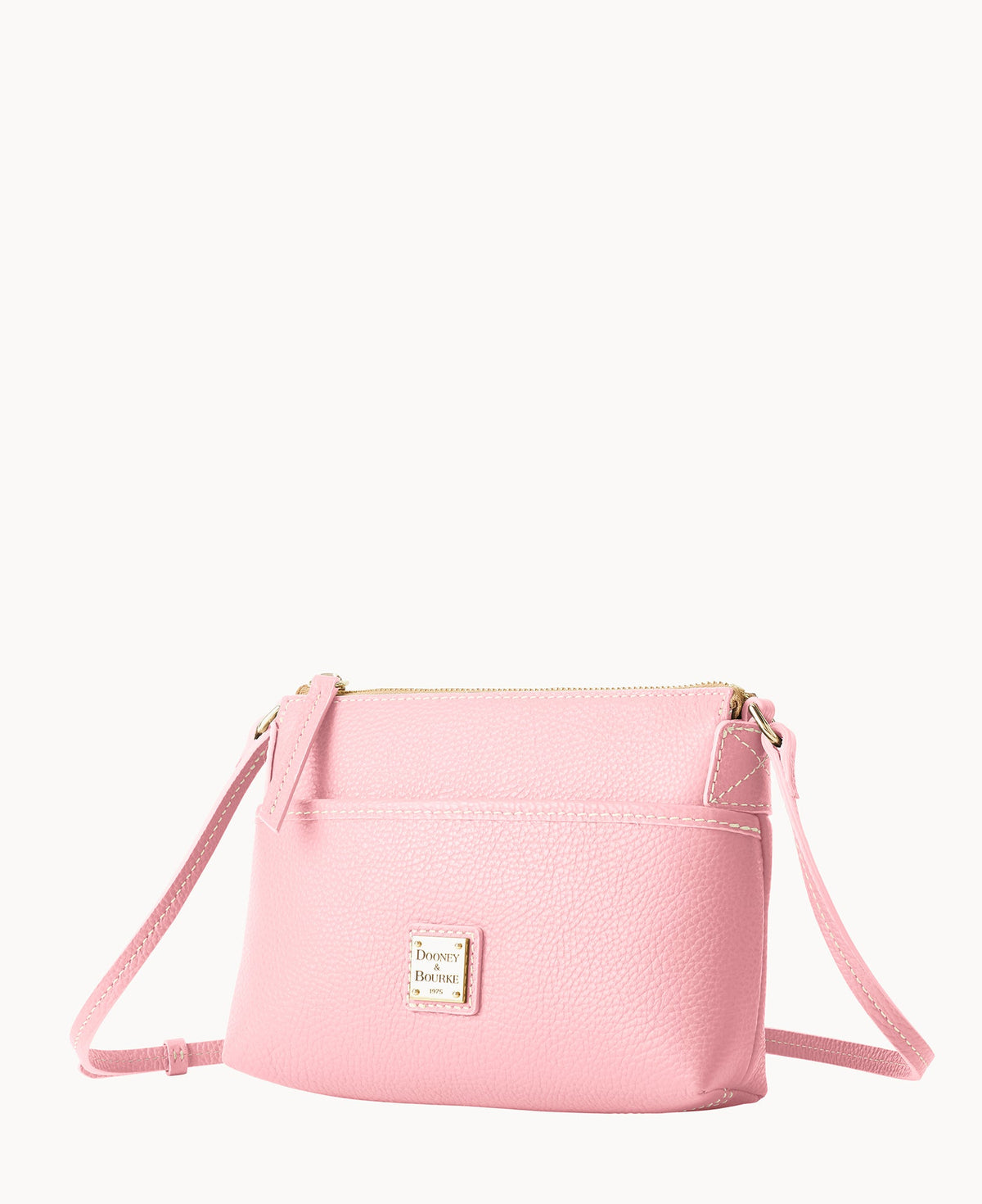Lucca Leather Ginger Crossbody