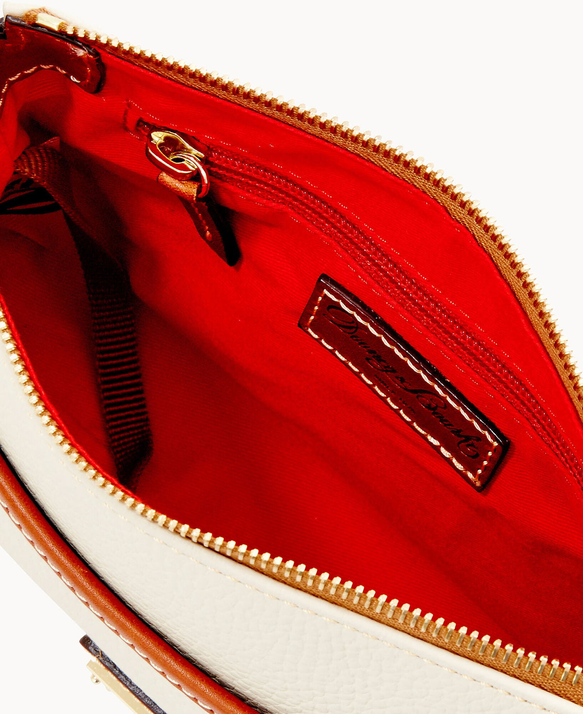 Pebble Grain Ginger Crossbody
