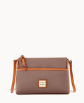 Pebble Grain Ginger Crossbody