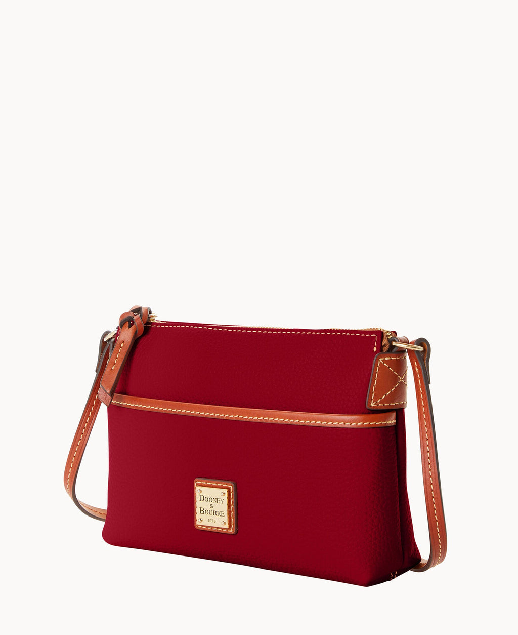 Pebble Grain Ginger Crossbody