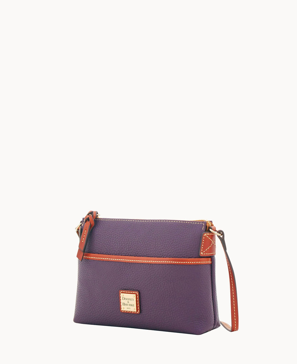 Pebble Grain Ginger Crossbody